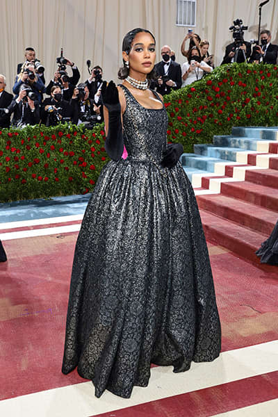 Laura-Harrier-2022-Met-Gala