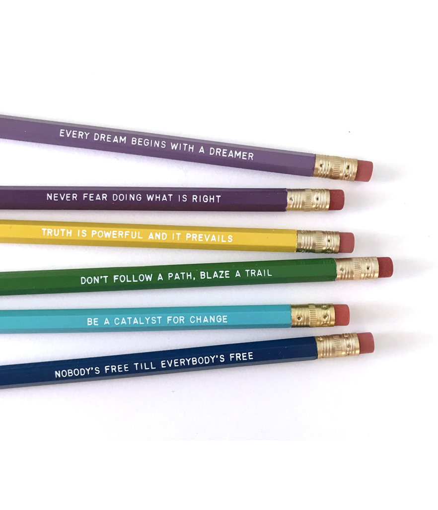 FeministPencils Black Women of History Inspirational Pencil Set (Photo: Etsy)