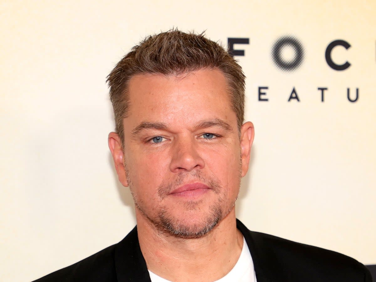 Matt Damon will appear in a community performance to raise money for the historical building (Getty Images)