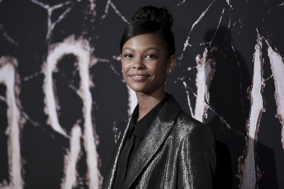 Kyliegh Curran attends the LA premiere of "Doctor Sleep" at the Regency Theatre Westwood on Tuesday, Oct. 29, 2019, in Los Angeles. (Photo by Richard Shotwell/Invision/AP)