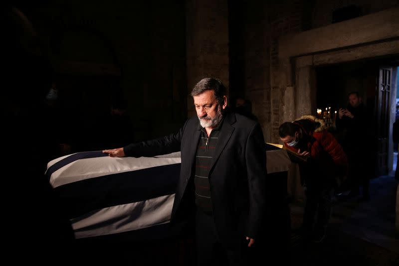 Former King of Greece Constantine II lies at rest