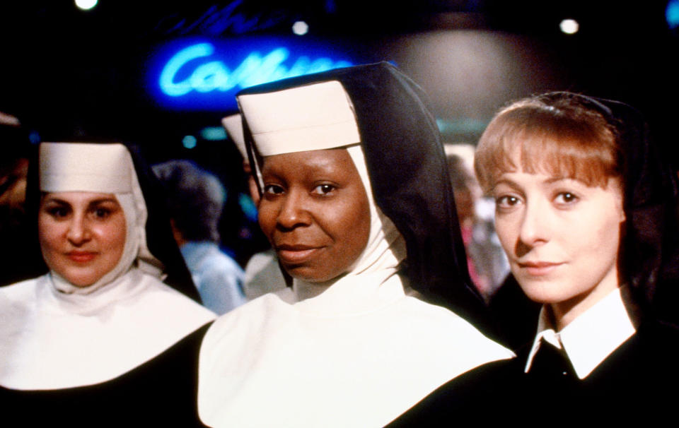 Sister Mary Clarence and company, <i>Sister Act</i>, 1992<span class="copyright">Buena Vista Pictures</span>