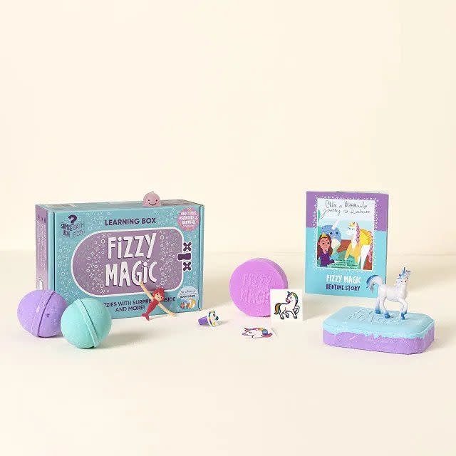 <p><a href="https://go.redirectingat.com?id=74968X1596630&url=https%3A%2F%2Fwww.uncommongoods.com%2Fproduct%2Fmythical-creature-magic-bath-fizzies&sref=https%3A%2F%2Fwww.bestproducts.com%2Fparenting%2Fkids%2Fg38414131%2Fgifts-for-10-year-old-girls%2F" rel="nofollow noopener" target="_blank" data-ylk="slk:Shop Now;elm:context_link;itc:0;sec:content-canvas" class="link ">Shop Now</a></p><p>Mythical Creature Magic Bath Fizzies</p><p>uncommongoods.com</p><p>$35.00</p>