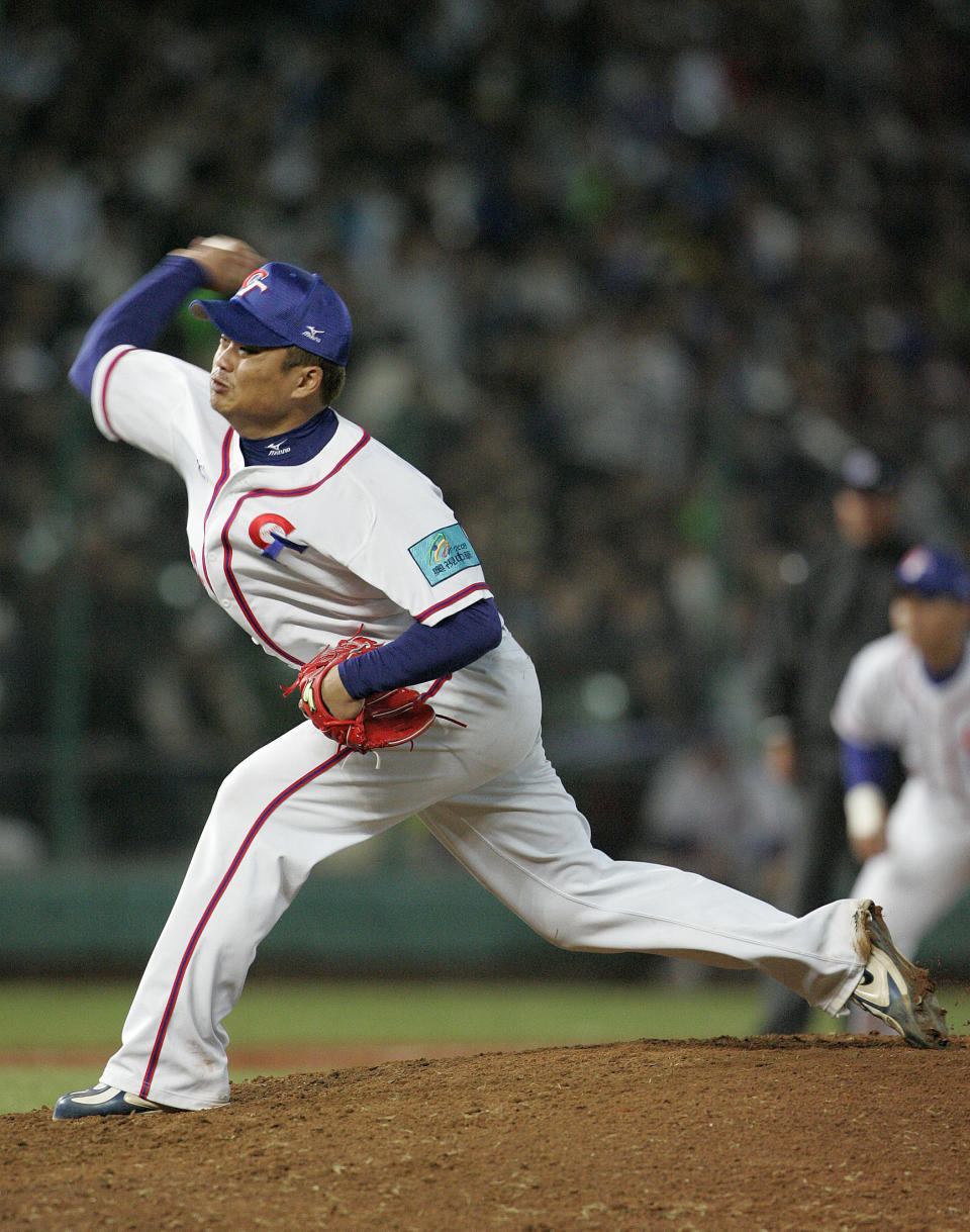 已故投手張誌家曾出戰2008年夏季奧運棒球最終資格排名賽。（REUTERS/Pichi Chuang (TAIWAN)）