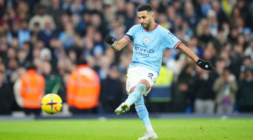 Riyad Mahrez Manchester City winger