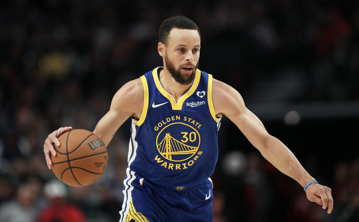 Stephen Curry (Amanda Loman / Getty Images)