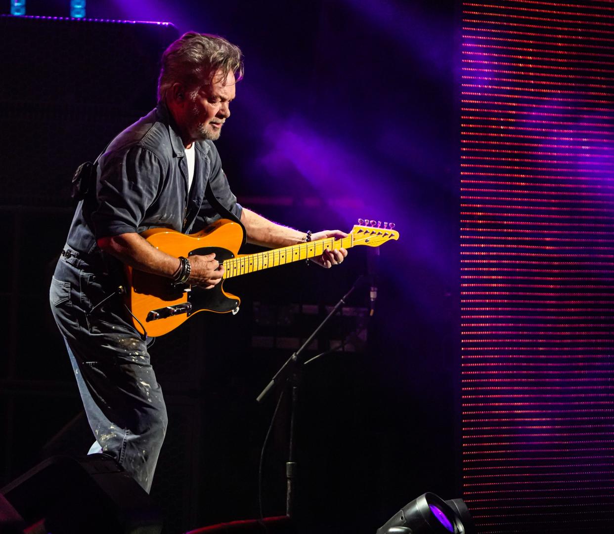 John Mellencamp and band perform at Farm Aid 2023, on Saturday, Sept. 23, 2023, at Ruoff Music Center in Noblesville Ind.