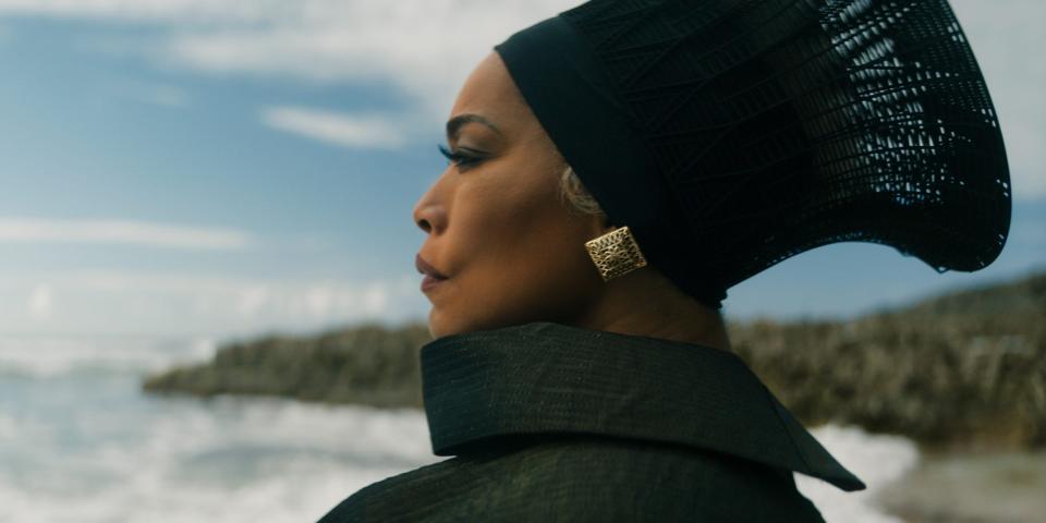 Angela Bassett as Queen Ramonda in "Black Panther: Wakanda Forever."