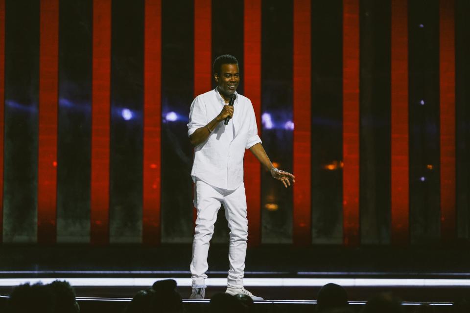 Chris Rock joked about his daughters, "selective outrage" and other targets, but closed his new Netflix live special addressing Will Smith's slap at the 2022 Oscars.
