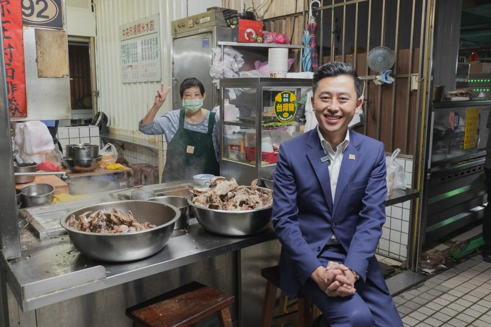 隱身在中央市場的糯米水餃店。 圖：新竹市政府／提供