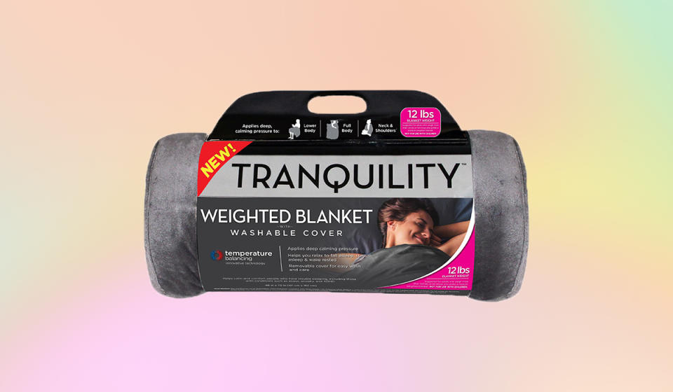 The Tranquility weighted blanket really has the perfect name. (Photo: Walmart)