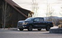 <p>Mid-cycle updates for the 2020 Nissan Titan bring more power and technology to the brand's full-size pickup, although it still lags behind most of its competitors. Read the full story <a href="https://www.caranddriver.com/reviews/a29809750/2020-nissan-titan-drive/" rel="nofollow noopener" target="_blank" data-ylk="slk:here;elm:context_link;itc:0;sec:content-canvas" class="link ">here</a>.</p>