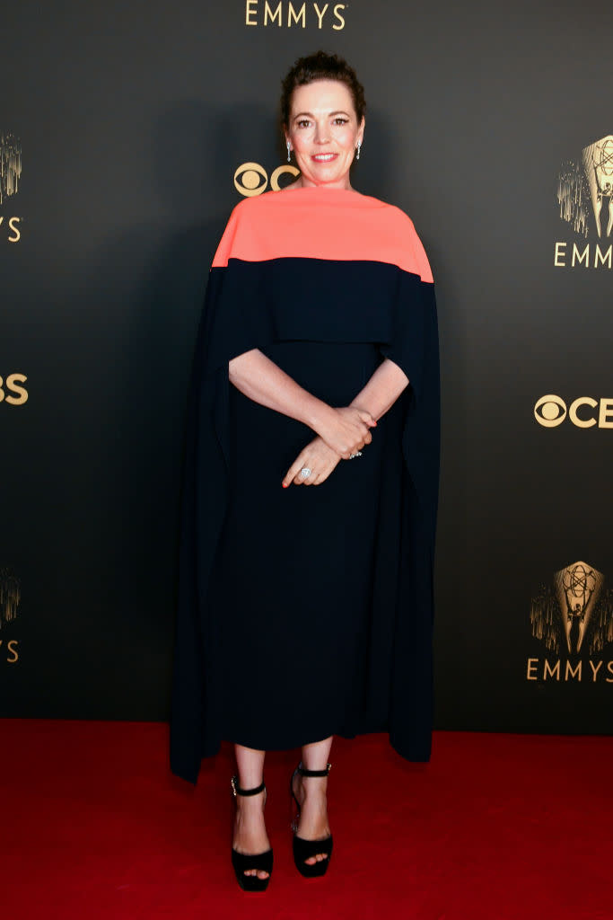 Olivia Colman attends the Netflix celebration of the 73rd Emmy Awards in London, England. (Getty Images for Netflix)
