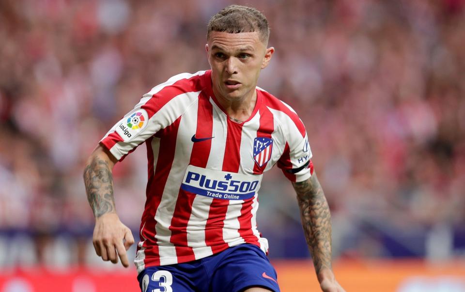 Kieran Trippier has entered the final year of his contract at Atletico Madrid - GETTY IMAGES