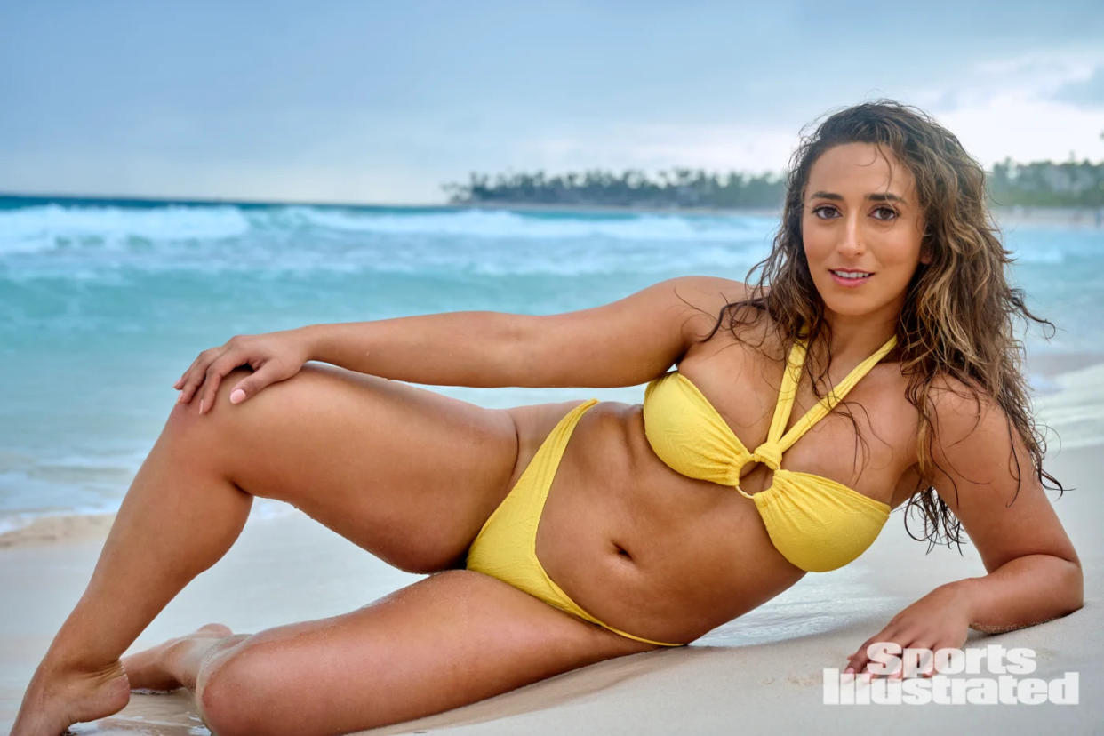Sarafina Nance is calling out internet trolls following her Sports Illustrated Swimsuit debut. (Photo: Yu Tsai/Sports Illustrated)