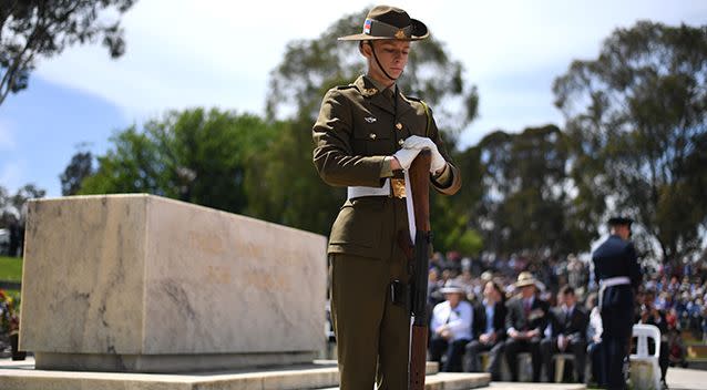 Australians had one minute silence at 11am to mark Remembrance Day. Source: AAP
