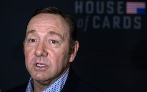 Kevin Spacey has been accused of a string of attacks in the US and UK - Credit: AFP