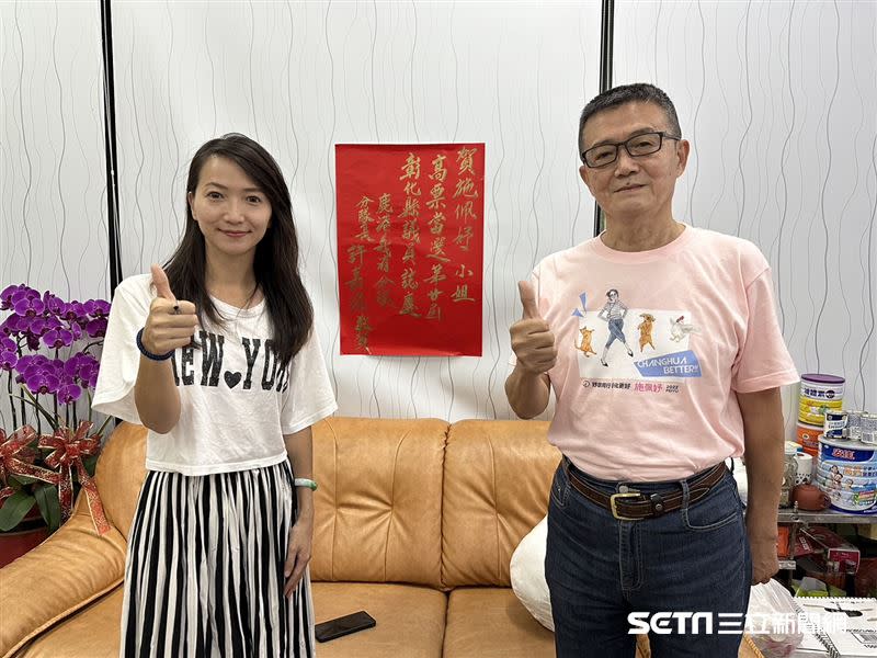 施佩妤謙虛表示，成功進到議會後，相信還有很多挑戰，她會繼續學習並努力做好議員該做的。（圖／記者張雅筑攝）