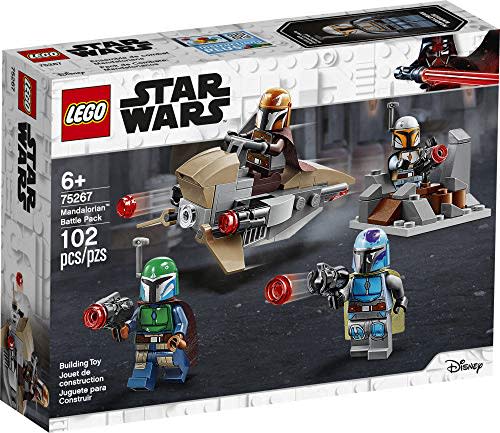 LEGO Star Wars Mandalorian Battle Pack 75267 Mandalorian Shock Troopers and Speeder Bike Building Kit; Great Gift Idea for Any Fan of Star Wars: The Mandalorian TV Series, New 2020 (102 Pieces) (Amazon / Amazon)