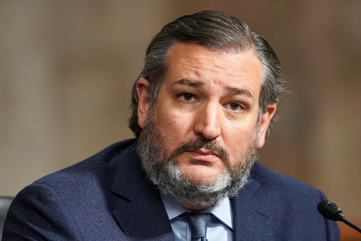 Senator Ted Cruz accused Democrats of wanting to take away guns from law-abiding citizens despite the overwhelming majority of Democrats not advocating for that. (Getty Images)