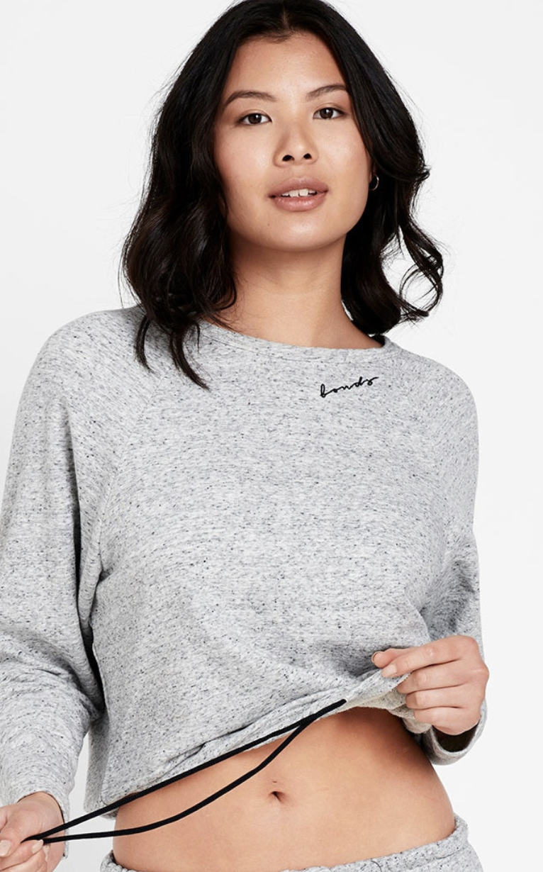 Comfy Livin Terry Pullover, $54.99