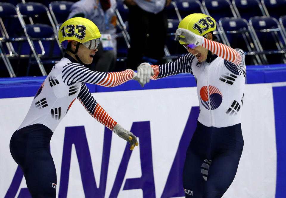 South Korea has a long line of success in short track speed skating. (Reuters)