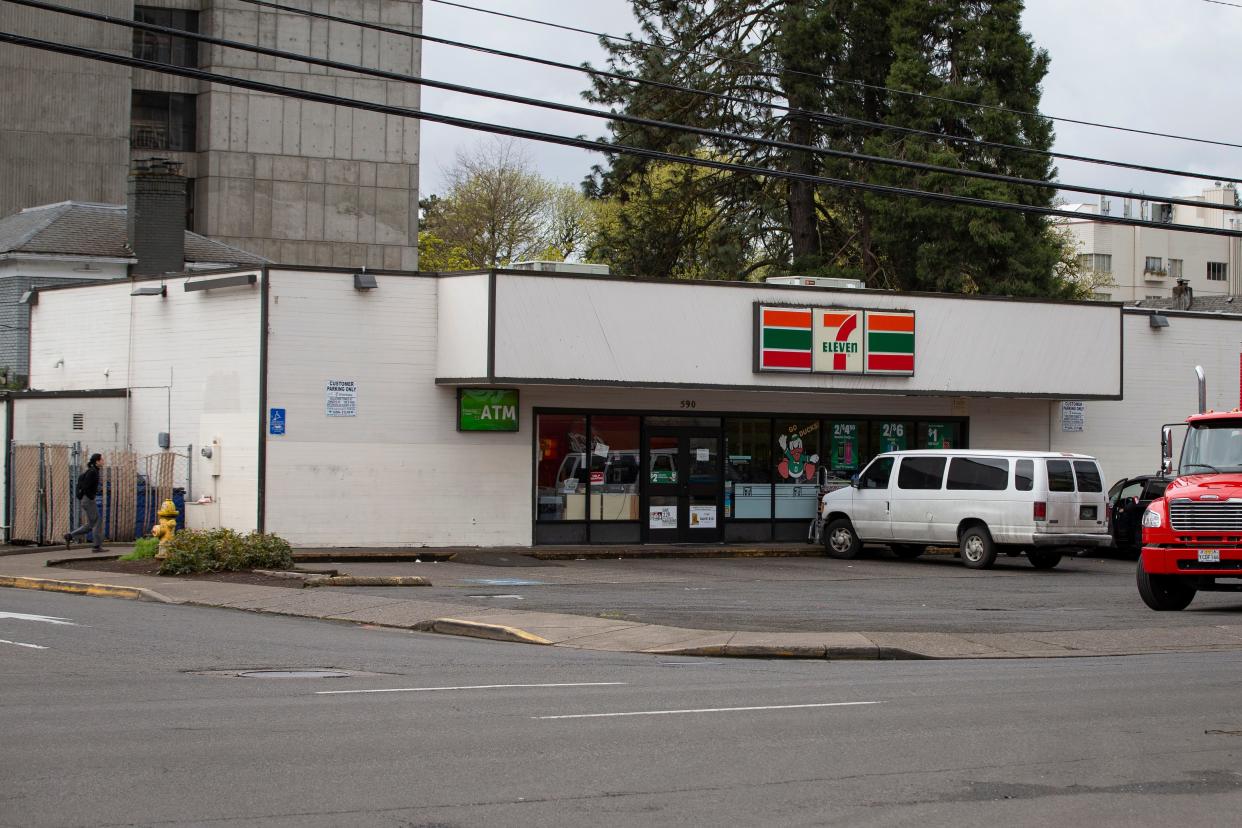 A 7-Eleven employee was killed in a shooting at the Broadway 7-Eleven in Eugene last September. The shooter was found guilty last week of second-degree murder and sentenced to life in prison.