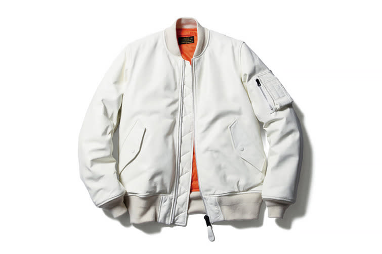 A jacket by Alpha Industries x Uniform Experiment.