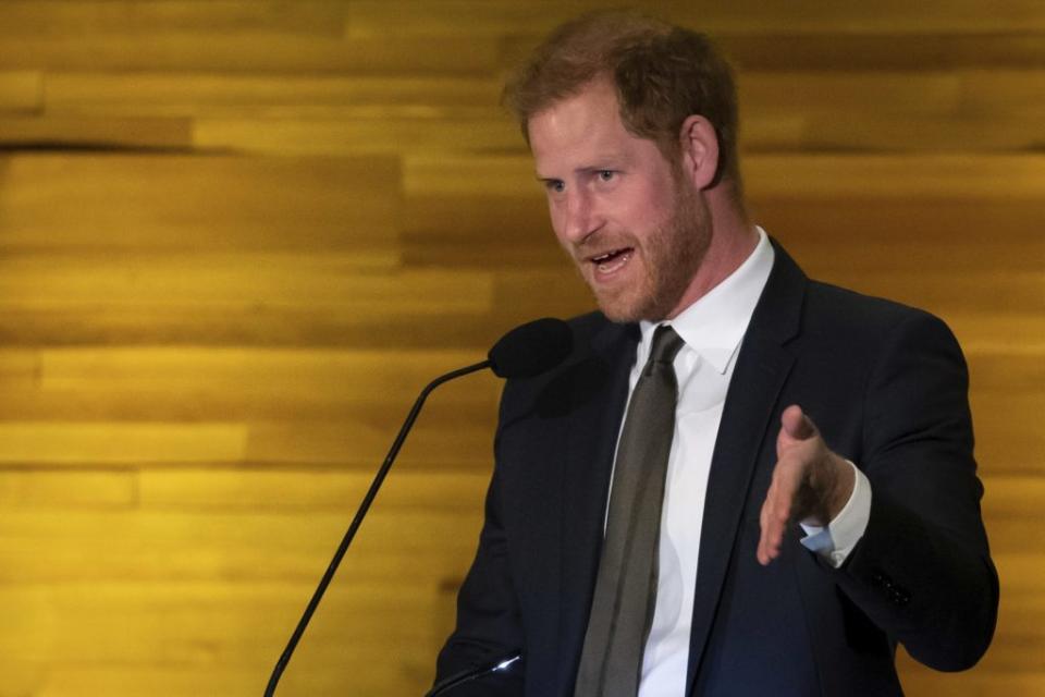 The Duke of Sussex, 39, returned to London Tuesday to celebrate the 10th anniversary of the Invictus Games. AP