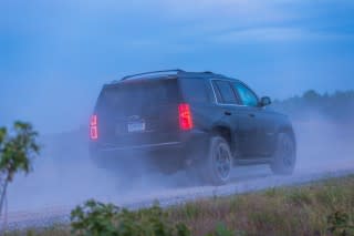 2017 Chevrolet Tahoe and Suburban Midnight Editions at The Range Complex in Raleigh, North Carolina