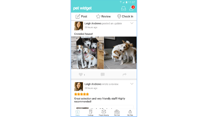 Pet_Widget_app