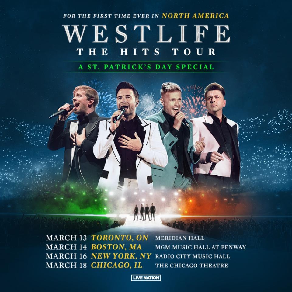 Westlife 2024 North American tour how to get tickets buy