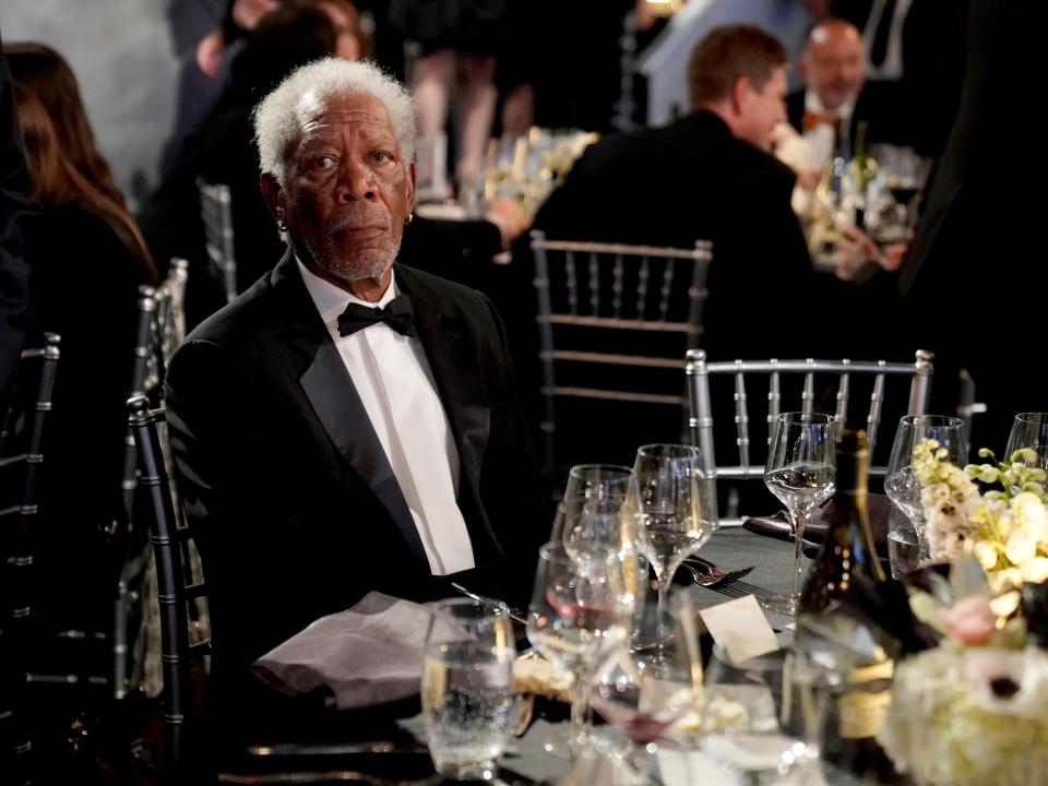 Morgan Freeman attends the 47th AFI Life Achievement Award honoring Denzel Washington at Dolby Theatre on June 06, 2019 in Hollywood, California.