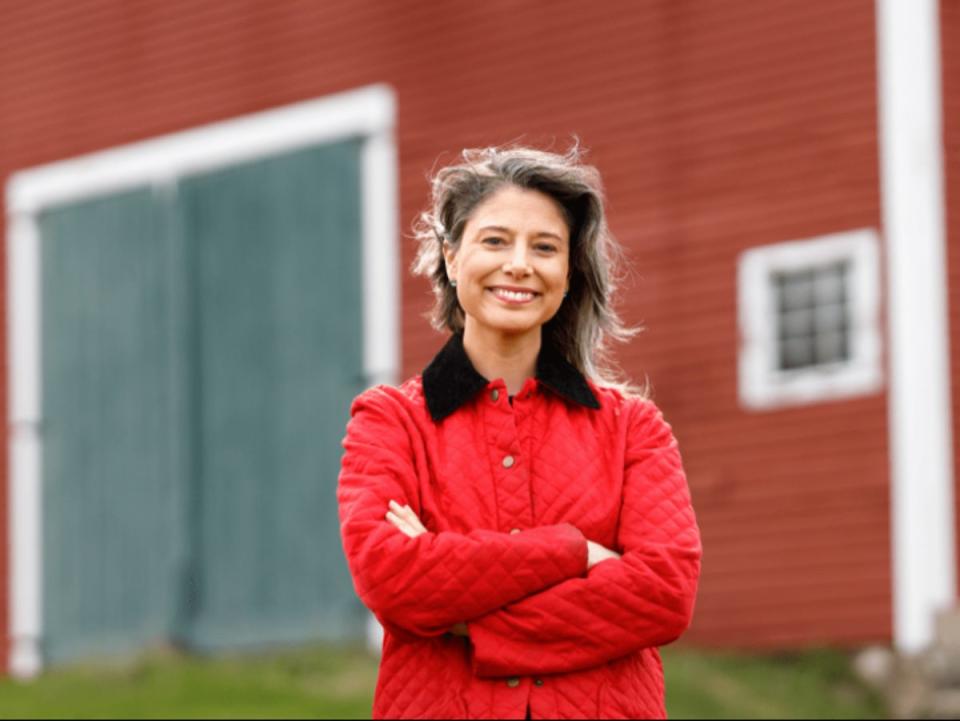 Maggie Goodlander, a former Biden White House official who is running for New Hampshire’s 2nd District Congressional seat, has described herself as a renter despite owning a $1.2m home (Maggie Goodlander for Congress)