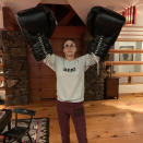 <p>"Put ‘em up," joked the <em>Inside Out</em> author, holding up some oversized boxing gloves while donning a sweatshirt reading "Demi." The actress and her family have been staying busy while <a href="https://www.instagram.com/p/CITSyl7Hcmn/" rel="nofollow noopener" target="_blank" data-ylk="slk:self-isolating at home;elm:context_link;itc:0;sec:content-canvas" class="link ">self-isolating at home</a> in Hailey, Idaho. </p>