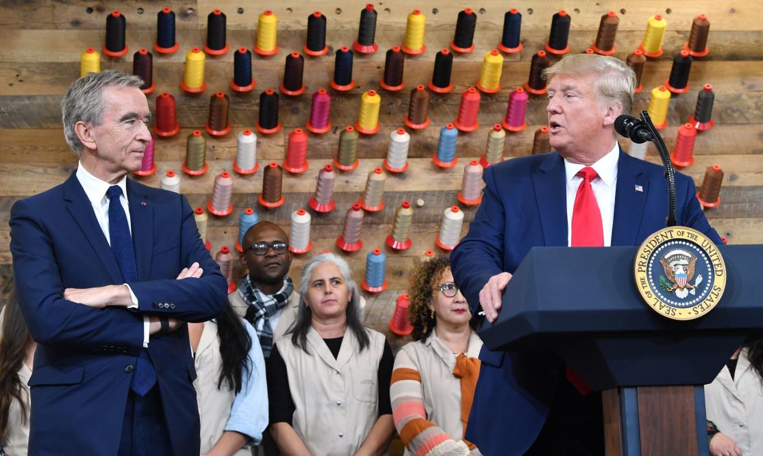 Louis Vuitton Designer Calls Trump A 'Joke' After President Cuts