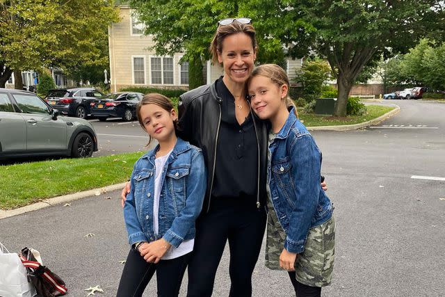 <p>courtesy Jenna Wolfe</p> Jenna Wolfe with daughters Quinn (left) and Harper.