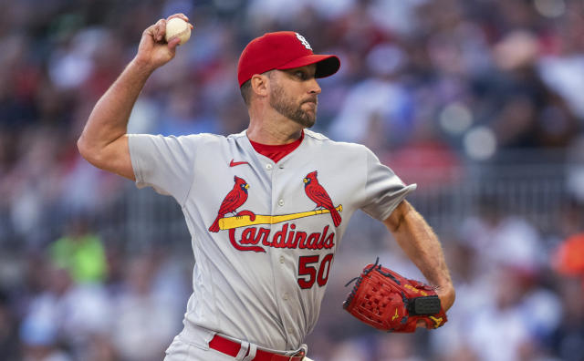 Cardinals' right hander Adam Wainwright, 42, says he has thrown his final  pitch - NBC Sports