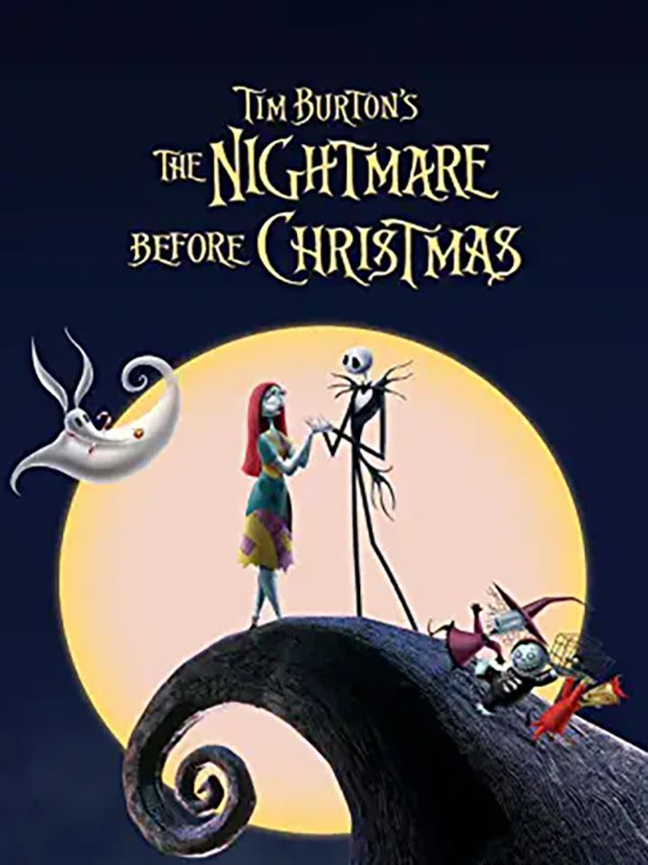 Video cover of Nightmare Before Christmas (1993)