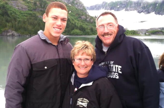 Photo:  Aaron Judge’s family