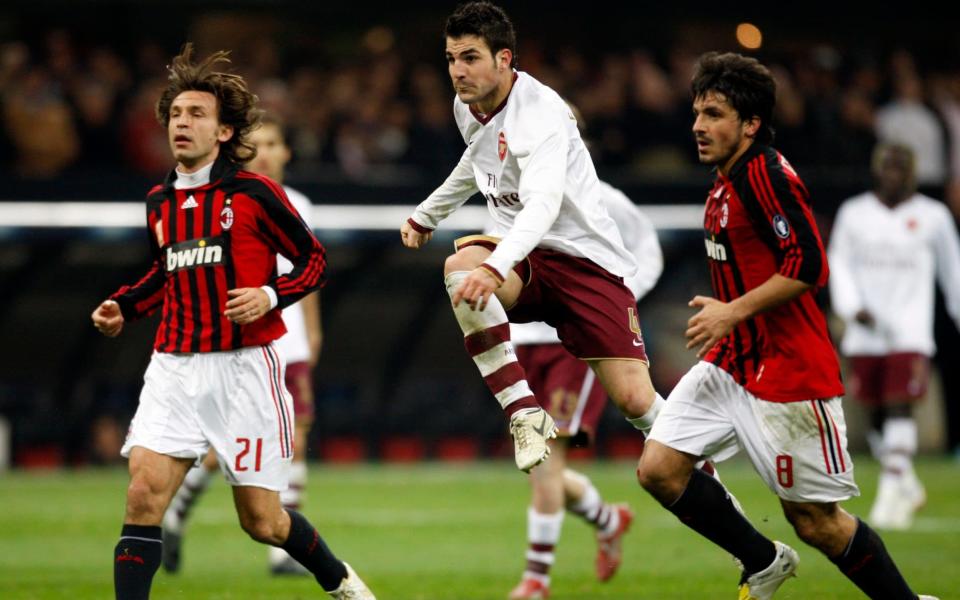 Arsenal memorably knocked AC Milan out of the Champions League 10 years ago - Reuters