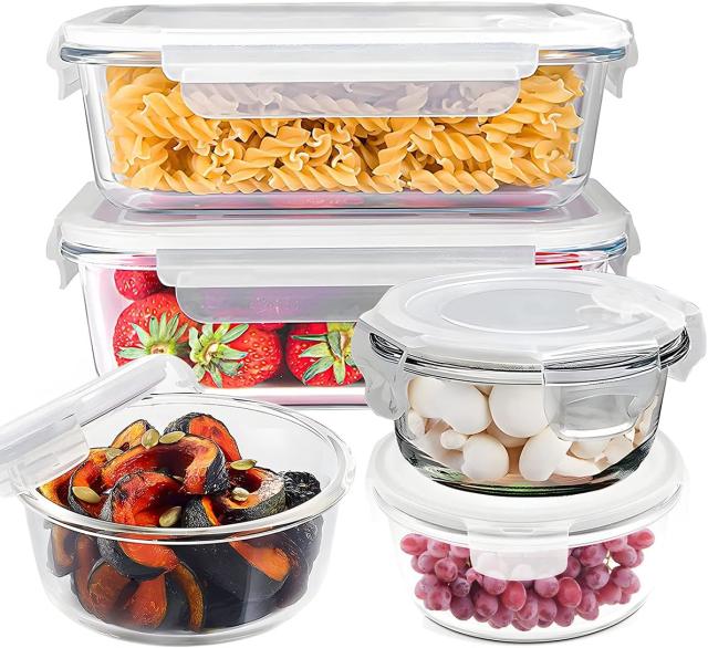 1 Set taza de avena yogur contenedor terrario contenedor de alimentos  contenedores para alimentos contenedores de vidrio envases para alimentos