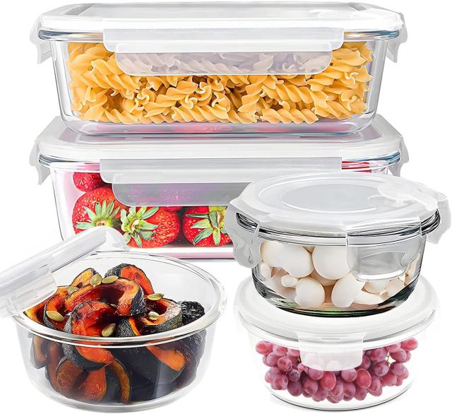 Tupper para lunch vaso portátil para ensalada yogurt fruta cereal fit,  recipiente para almuerzo doble apilamiento