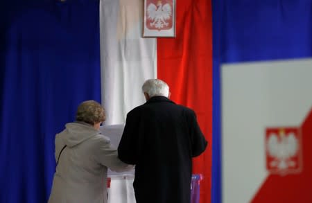 Poland's parliamentary election in Warsaw