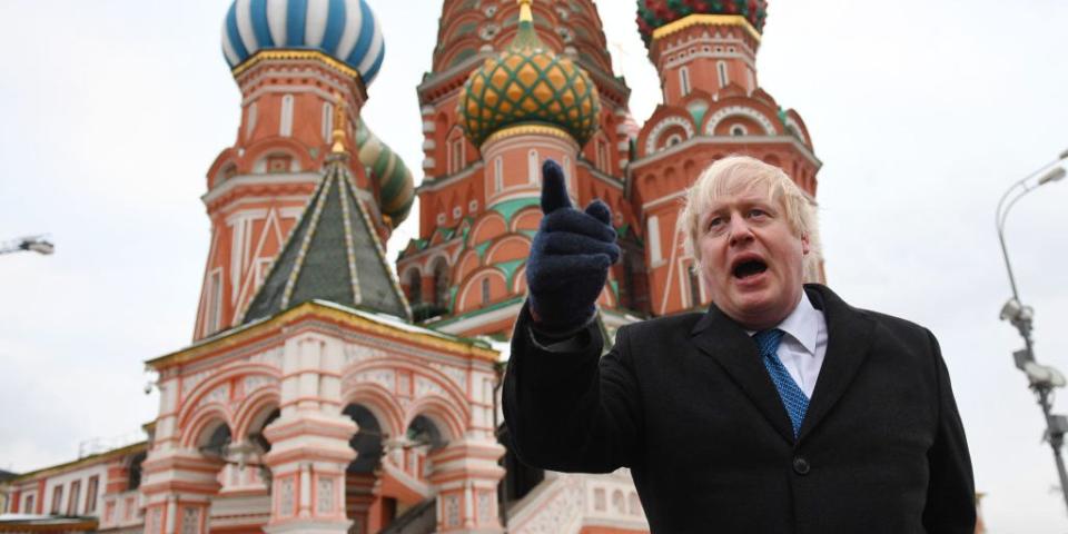 boris johnson russia