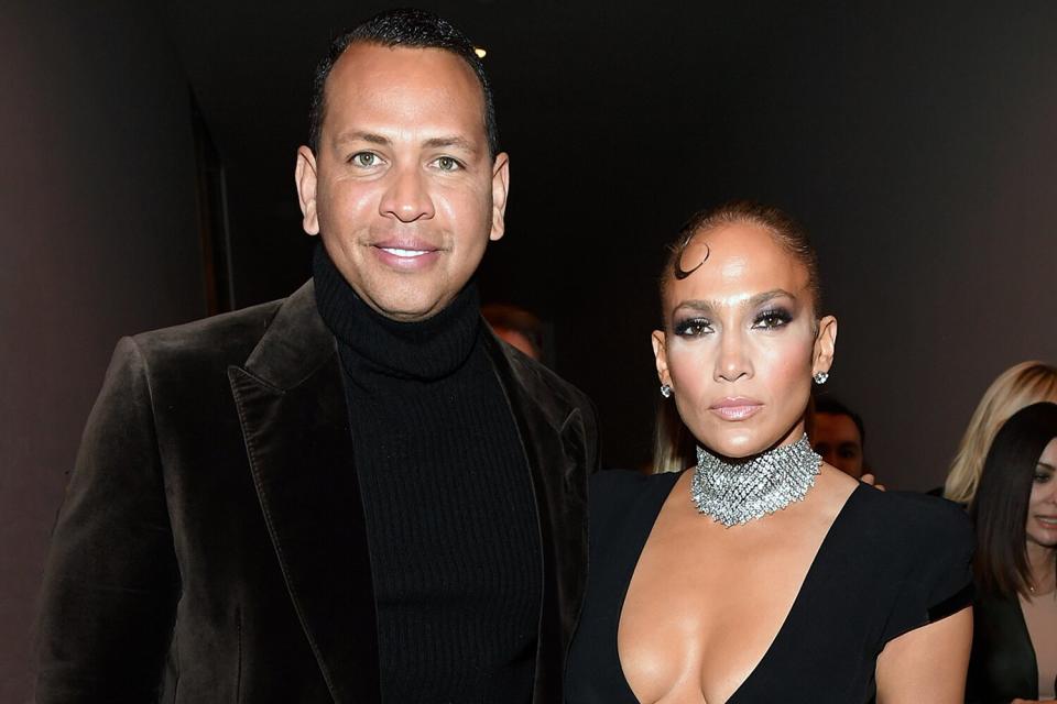 Alex Rodriguez and Jennifer Lopez