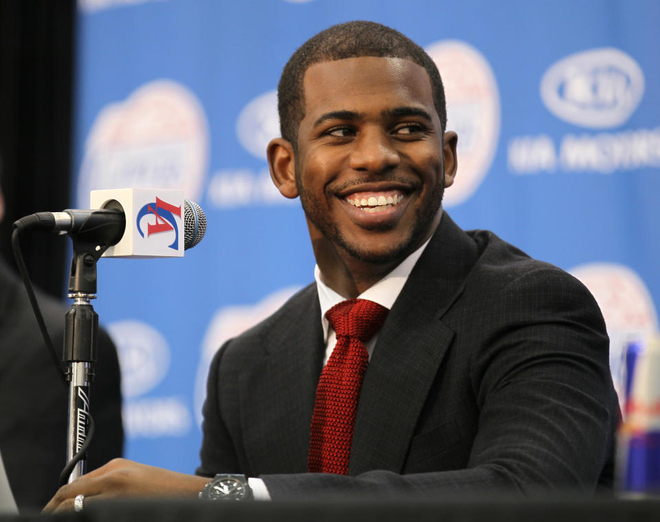 Los Angeles Clippers Introduce Chris Paul