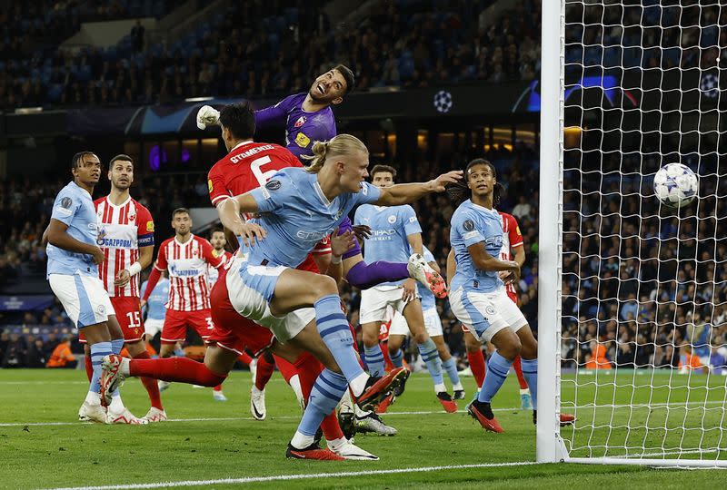 Champions League - Group G - Manchester City v Crvena Zvezda