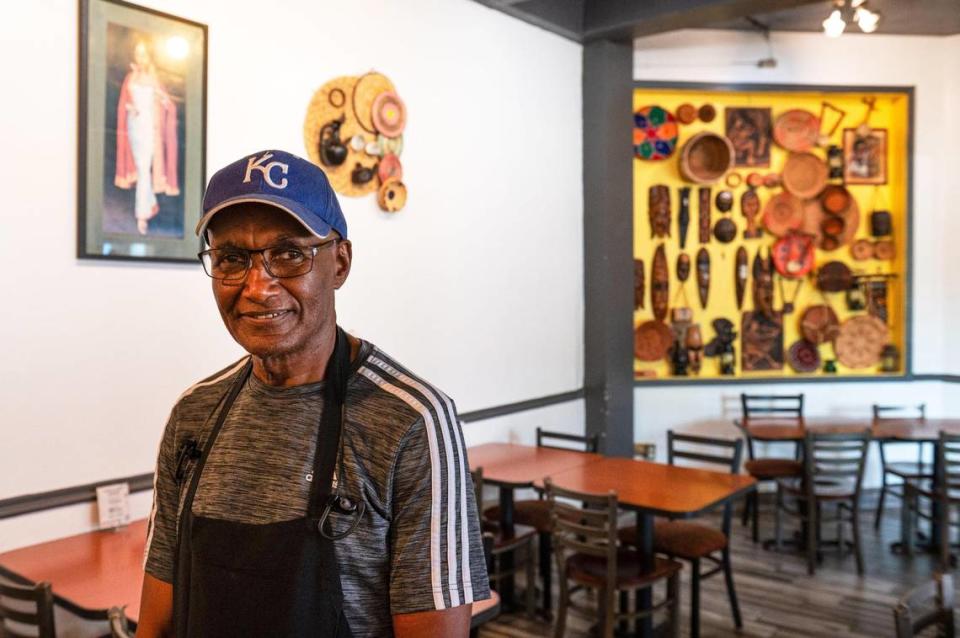 Daniel Fikru is the co-owner of Blue Nile Cafe, an Ethiopian restaurant he started with his wife, Selam Fikru.