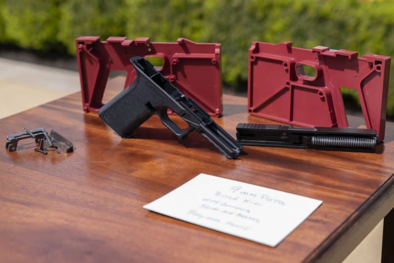 The U.S. Supreme Court will hear an appeal filed by the Biden administration on a case related to regulations governing so-called “ghost guns." File Photo by Chris Kleponis/UPI